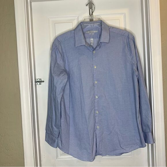 Perry Ellis Portfolio Slim Fit Button Down Shirt Size XL - Picture 1 of 8